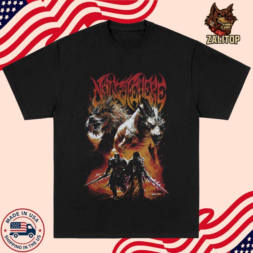 Dragon Duel Oversized Tee - Washed Black