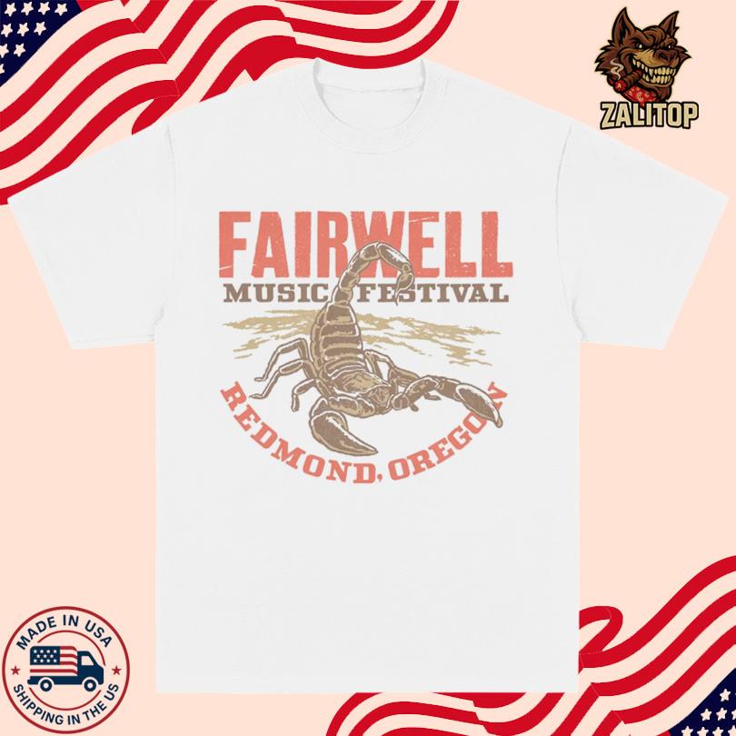 Fairwell Festival Scorpion Lineup 2025 Tee