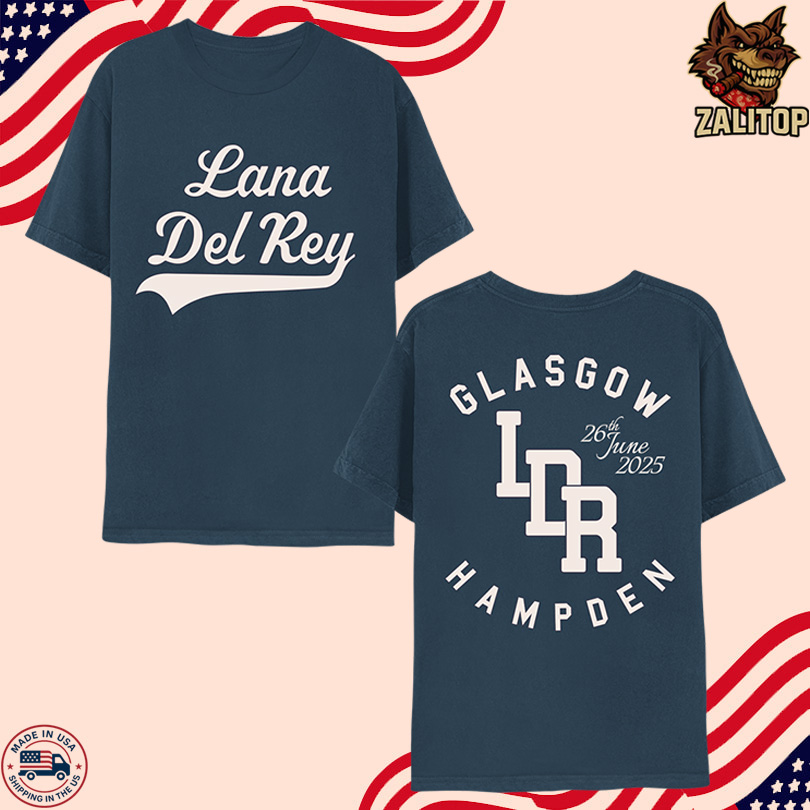 Glasgow Event Tee 2025 Lana Del Rey UK