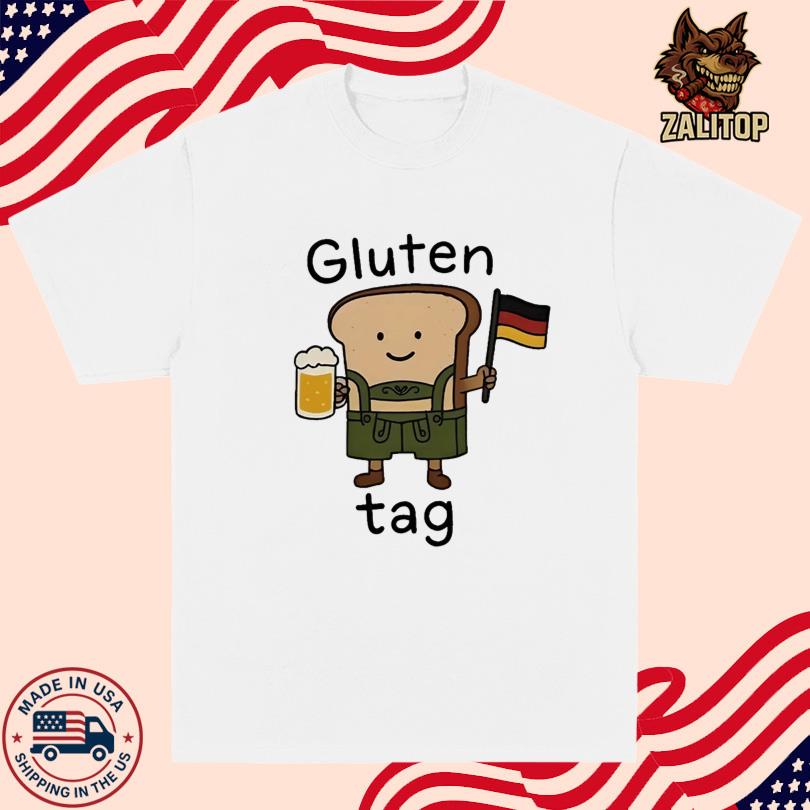 Gluten Tag Germany Flag T Shirt