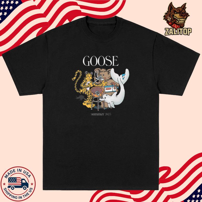 Goose Summer Tour 2025 Merch T Shirt
