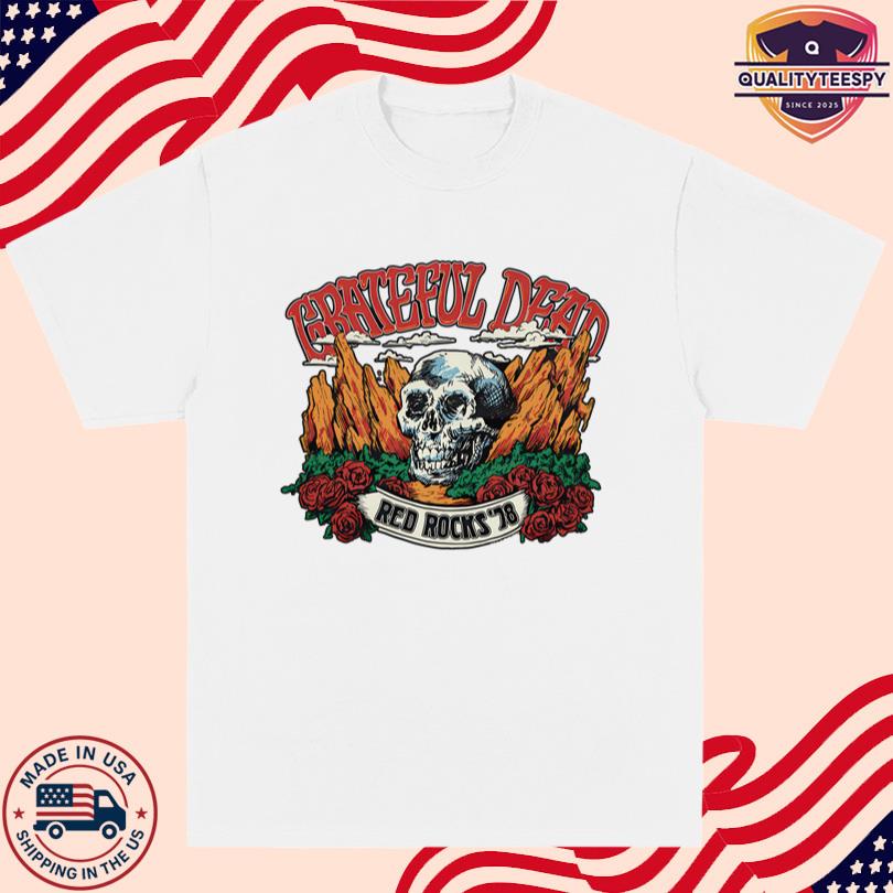Grateful Dead Red Rocks Skull Tee