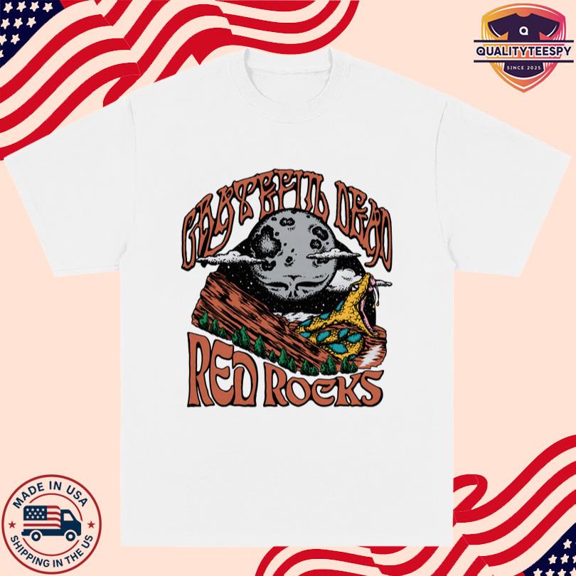 Grateful Dead Red Rocks Snake Tee