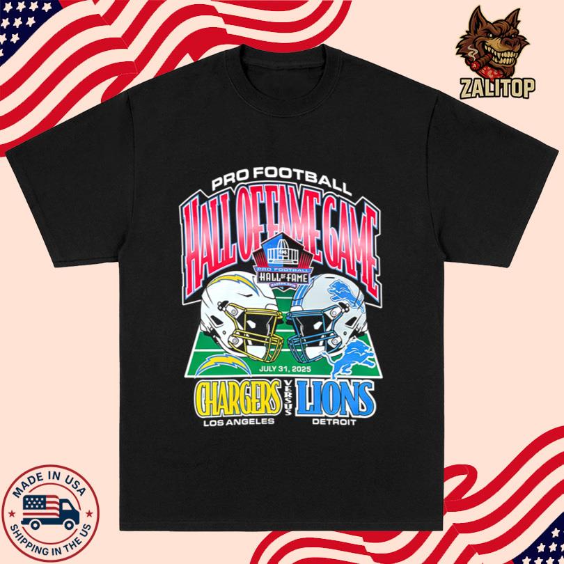 Hall of Fame Game 2025 _47 Brand Men_s Black Dueling Helmet T-Shirt