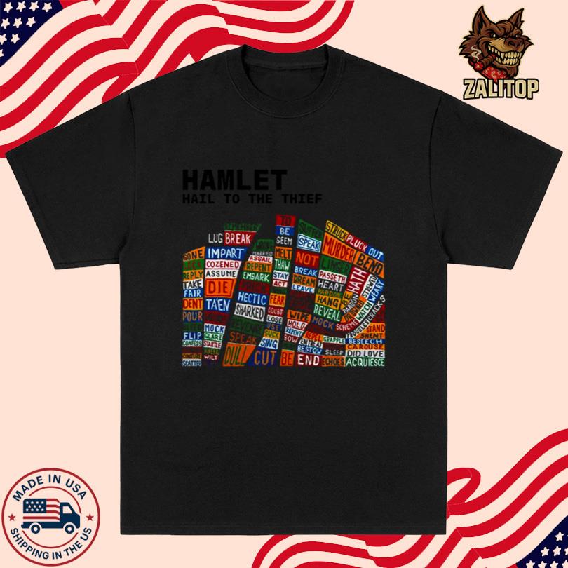 Hamlet Hail To The Thief Black T-shirt