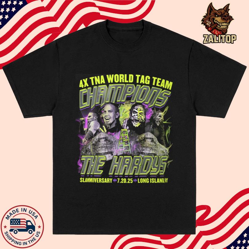 Hardy's Championship t-shirts