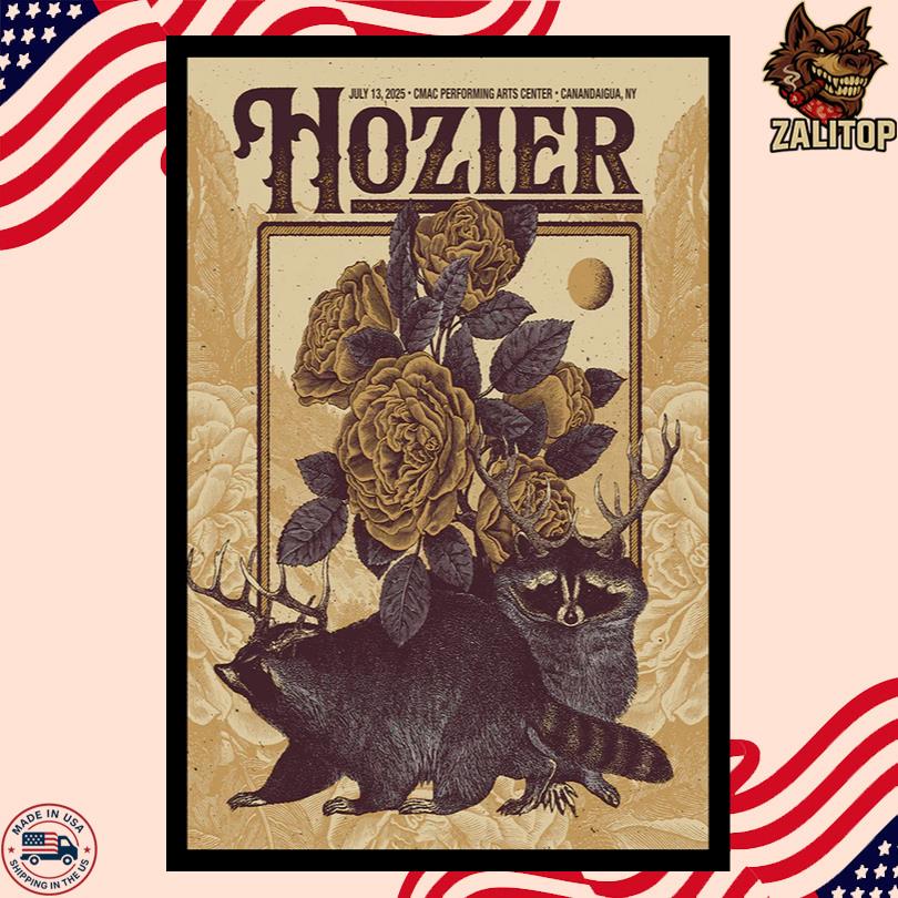 Hozier Canandaigua July 13 2025 Poster