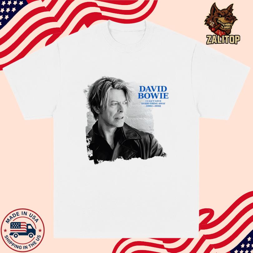 I Can't Give Everthing Away David Bowie Merch