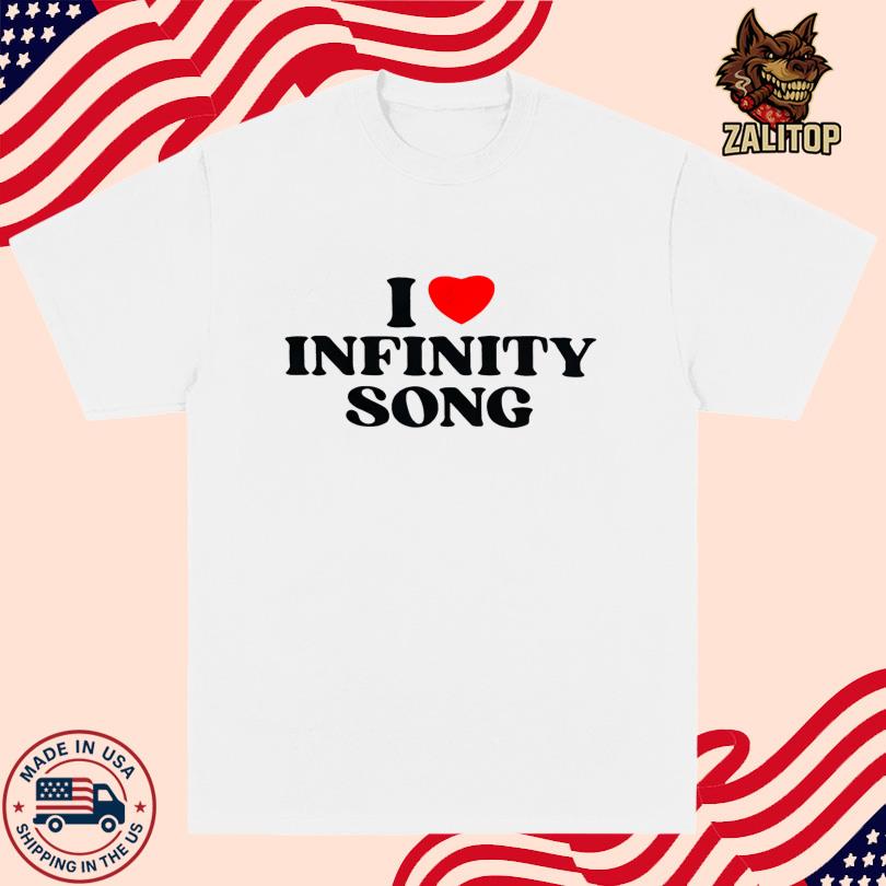 I Heart Infinity Song Unisex Tee