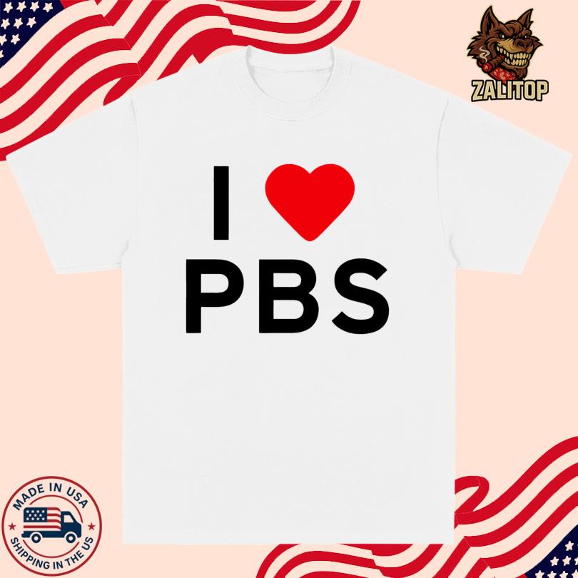 I Love Pbs Shirt