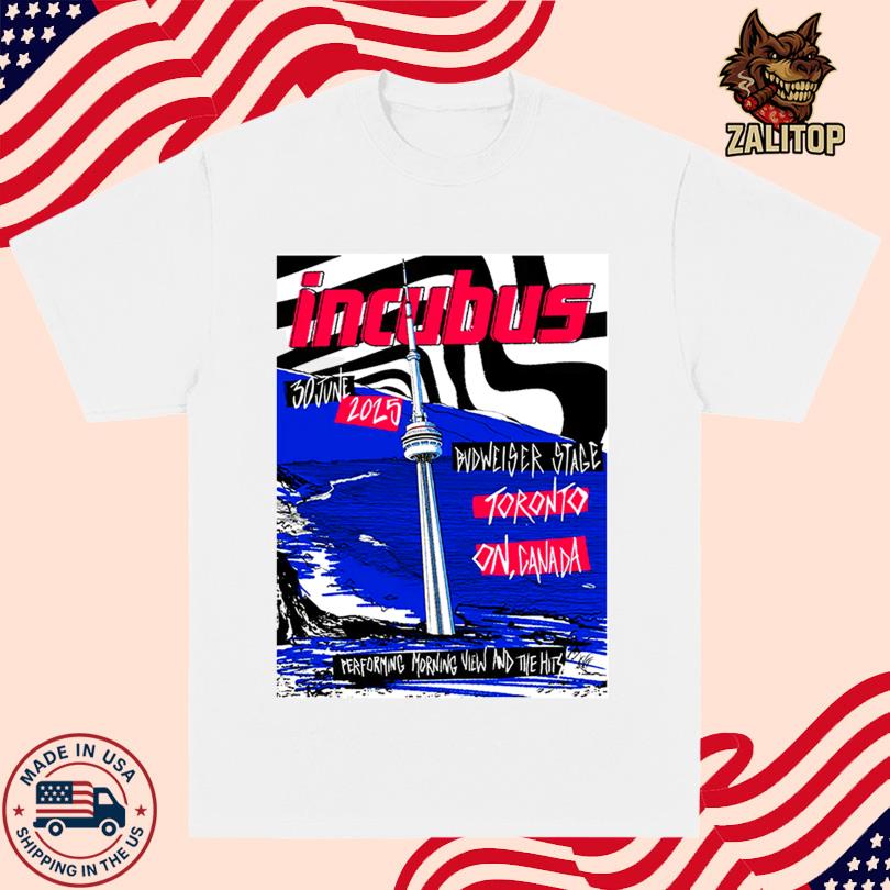 INCUBUS LIMITED EDITION TORONTO 2025 EVENT TEE