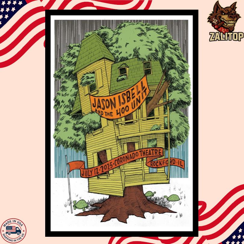 Jason Isbell 2025 Poster – Coronado Theatre