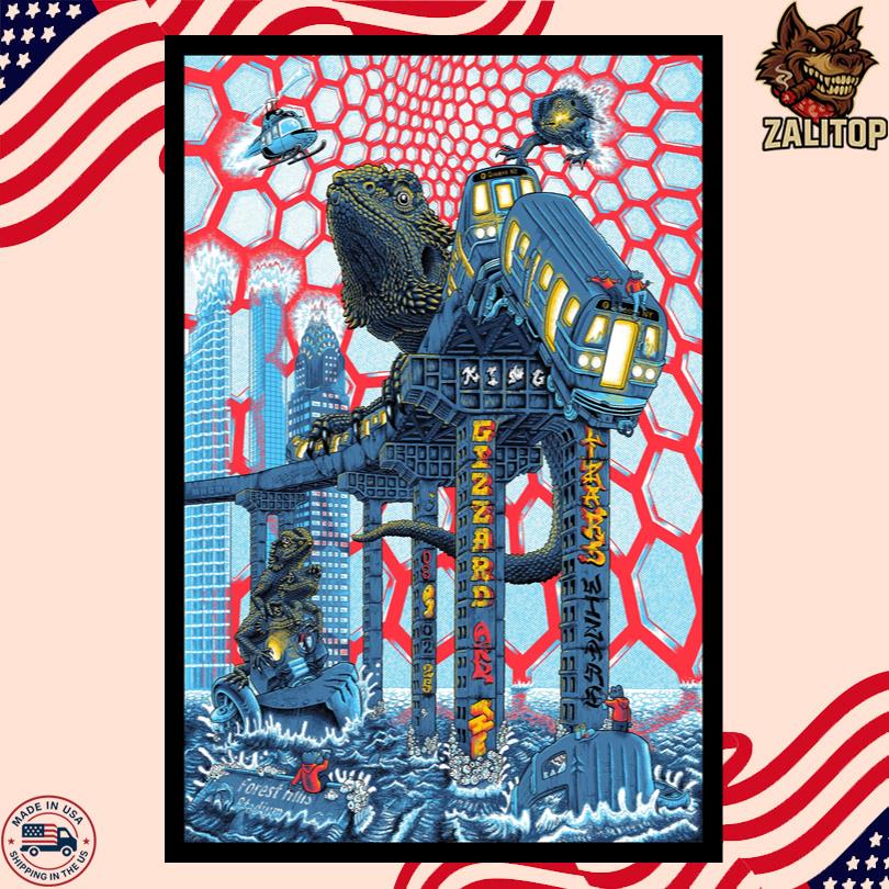 King Gizzard Poster – Live at Forest Hills Stadium August 1-2 2025