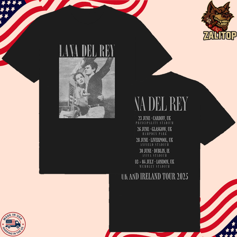 Lana Del Rey 2025 Album Cover Tour Tee