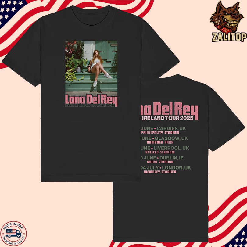 Lana Del Rey 2025 Photo Tour T-Shirt