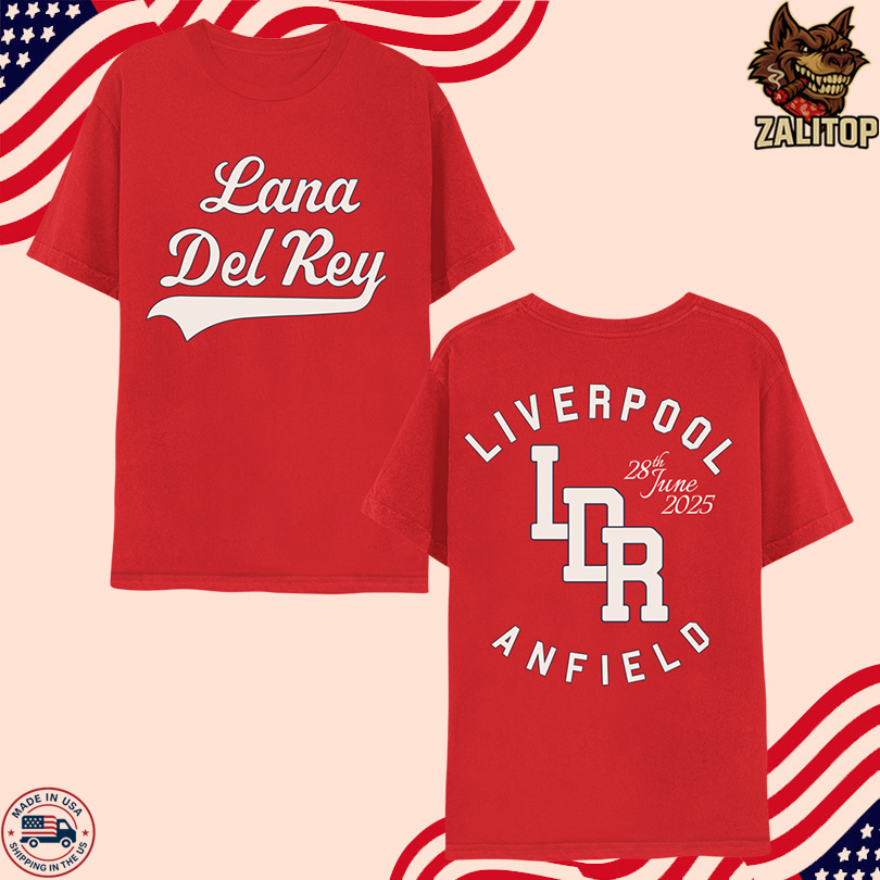 Lana Del Rey Liverpool Event Tee 2025