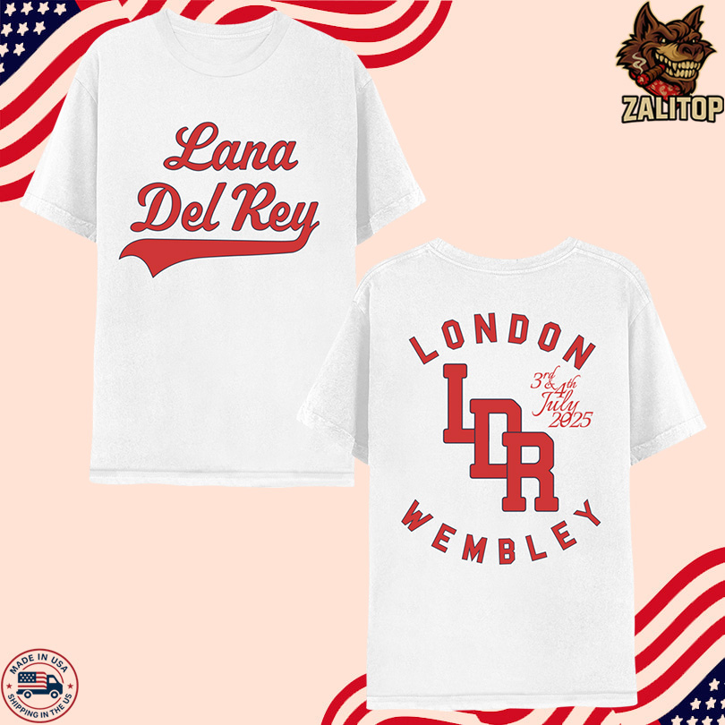 Lana Del Rey London Event 2025 Tee