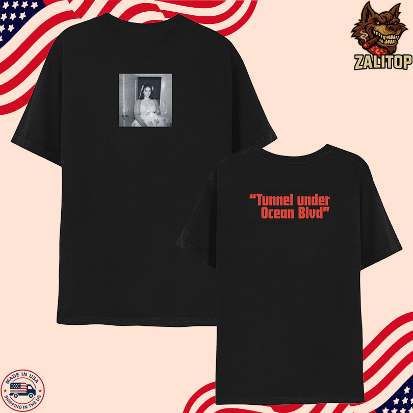 Lana Del Rey Tunnel Under Ocean Blvd Photo Tee