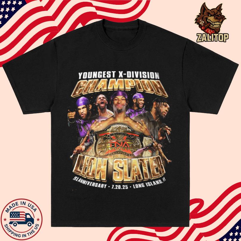 Leon Slater X Division Champion Merch