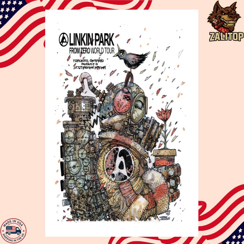 Linkin Park Aug 8 2025 Scotiabank Arena Toronto, ON Poster