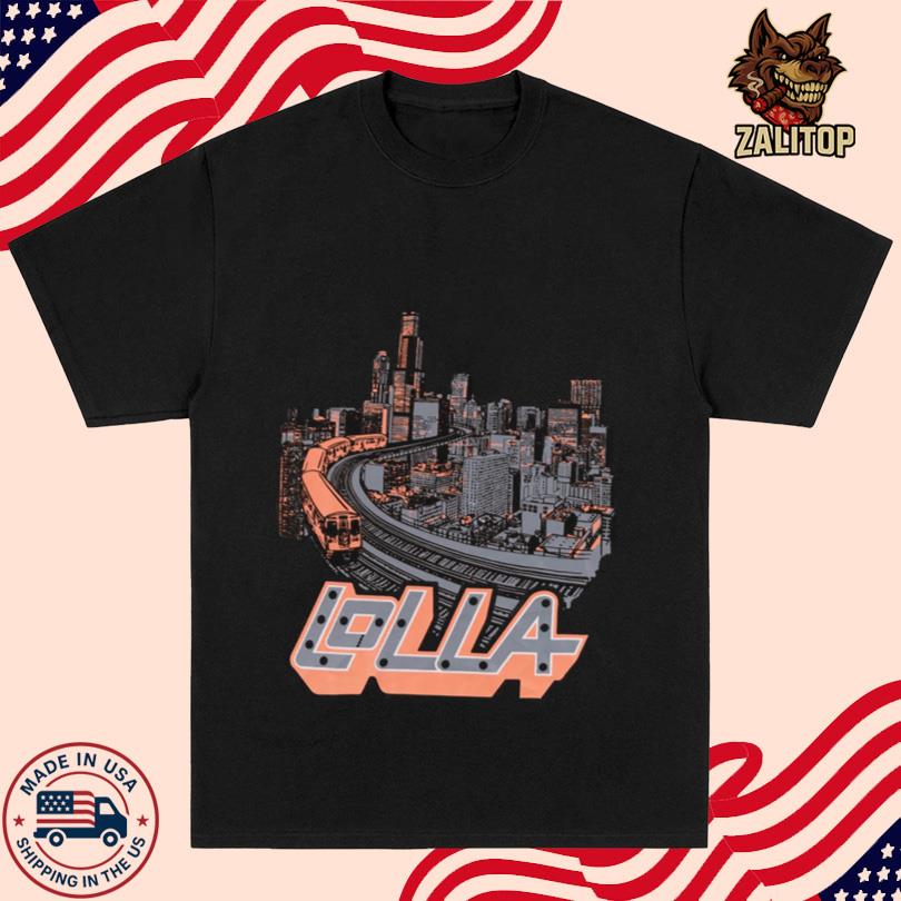 Lollapalooza x CTA x Ellen Ma City Tee