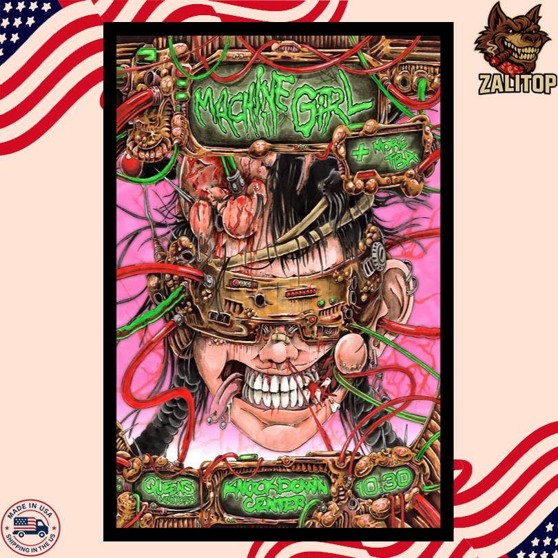 Machine Girl Poster – Los Angeles CA 2025 Tour Show