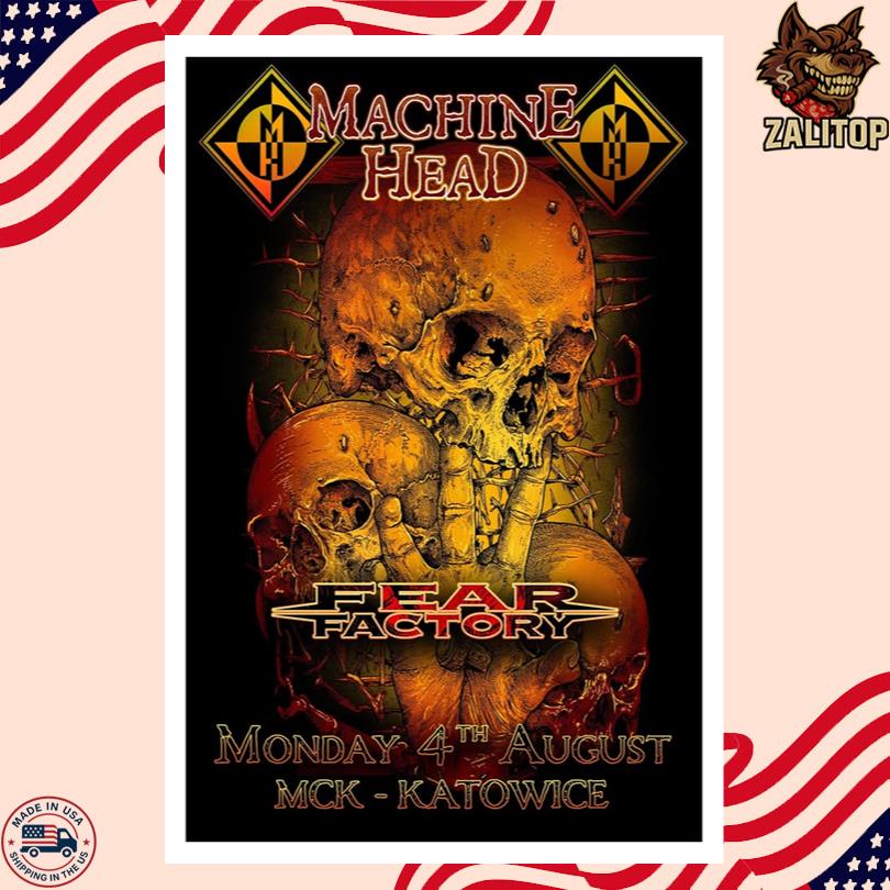 Machine Head Tour Poland 2025 Poster