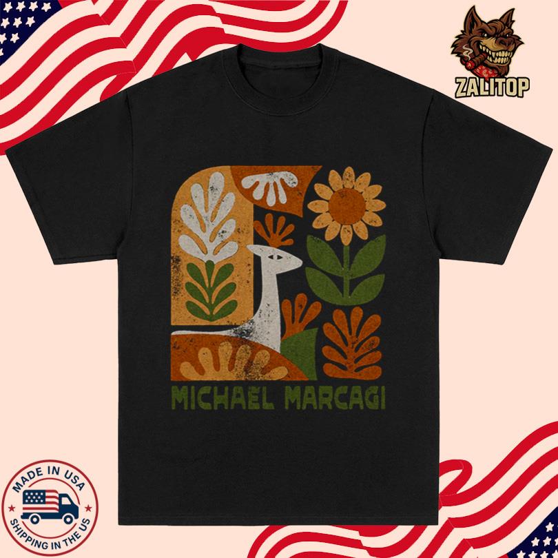Michael Marcagi Abstract Shapes Tee