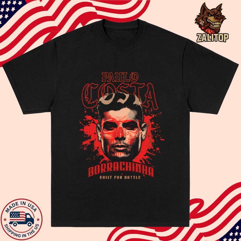 New Paulo Costa Built For Battle Merch