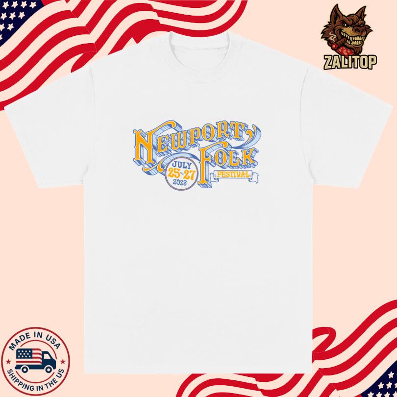 Newport Folk 2025 Official New Tee