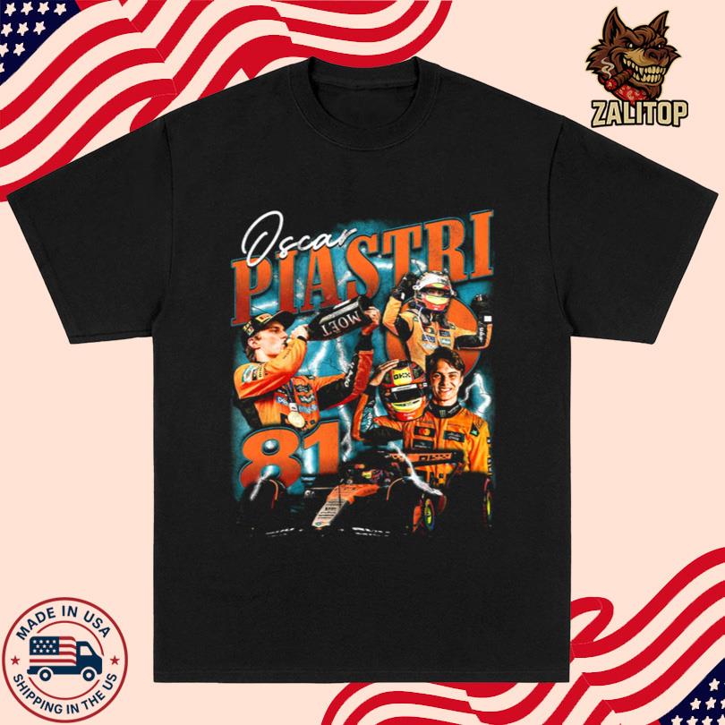 Oscar Piastri Vintage T Shirt