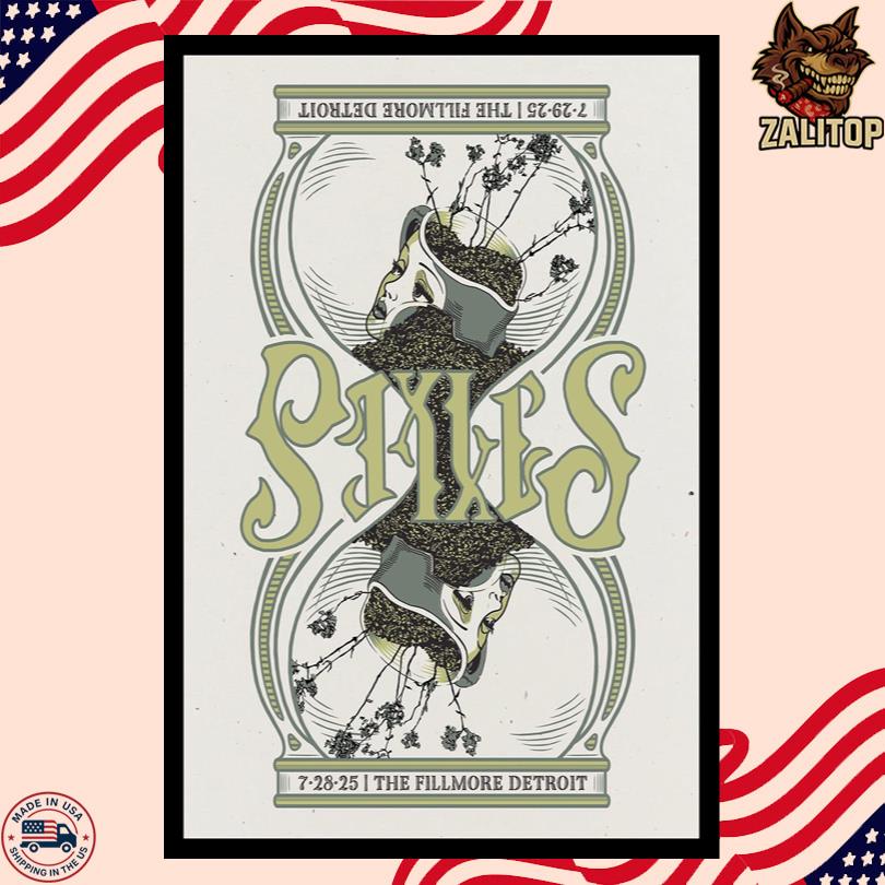 Pixies Show July 28 2025 Detroit Michigan Poster