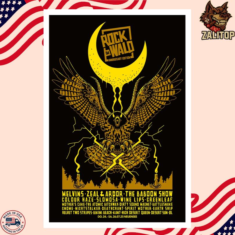 Rock Im Wald Music Festival Neuensee Germany July 26 2025 Poster