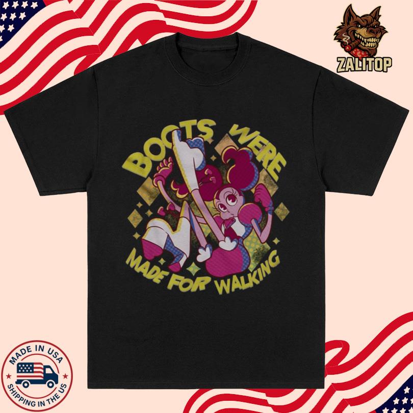 Sai Scribbles Spinel Boots Shirt