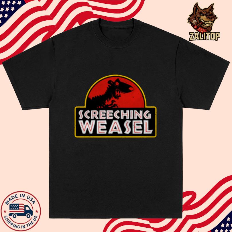 Screeching Weasel Jurassic Weasel Limited T-Shirt