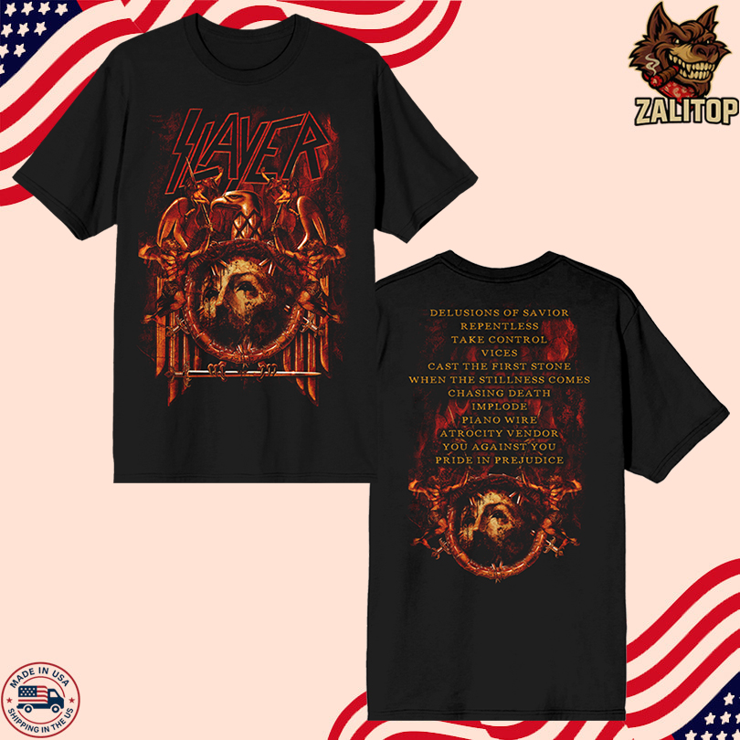 Slayer Repentless Tracklist T-Shirt