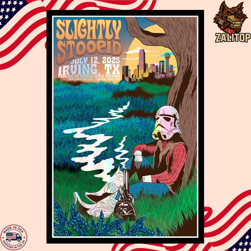 Slightly Stoopid 2025 Poster – Toyota Music Factory