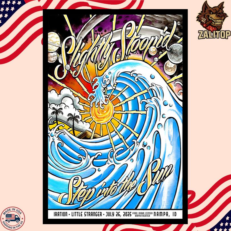 Slightly Stoopid July 26 2025 Ford Idaho Center Amphitheater Nampa, ID Poster