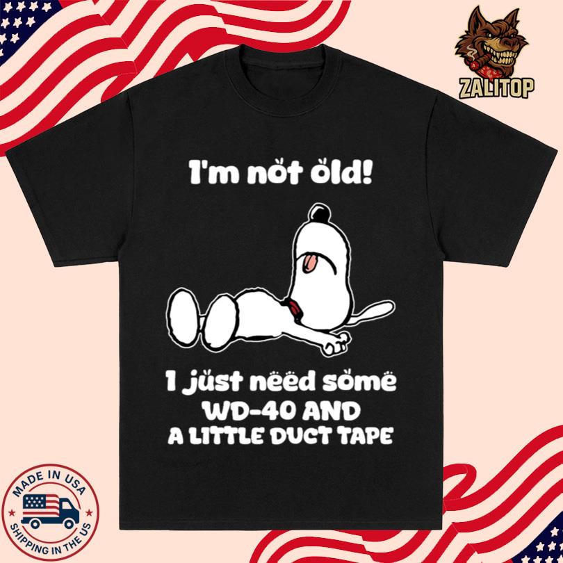 Snoopy I_m Not Old Shirt