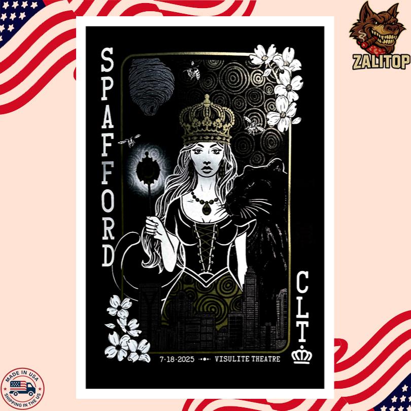Spafford Show in Charlotte NC Visulite Theatre Poster