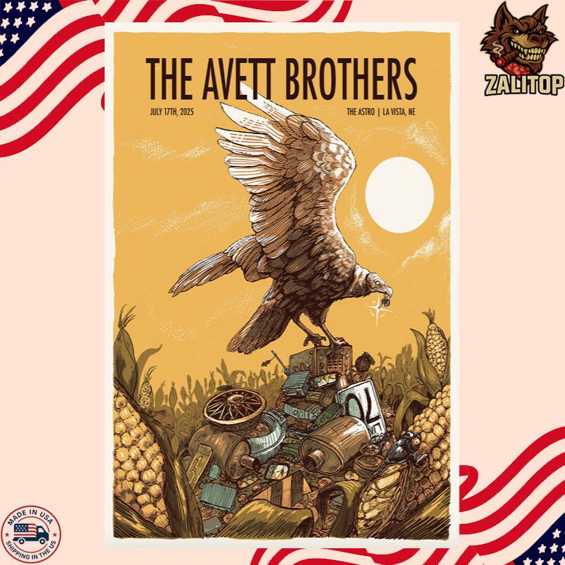 The Avett Brothers Concert Event 2025 La Vista NE Poster
