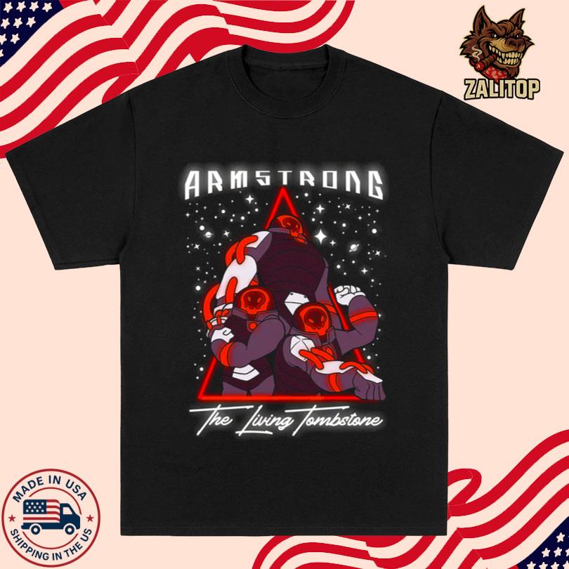 The Living Tombstone Armstrong Black Tee