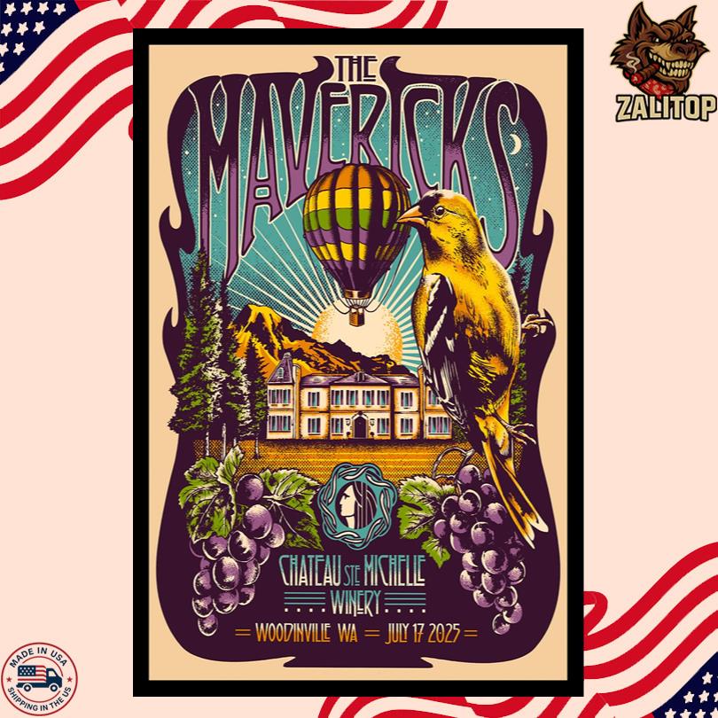 The Mavericks Winery Show Poster 2025