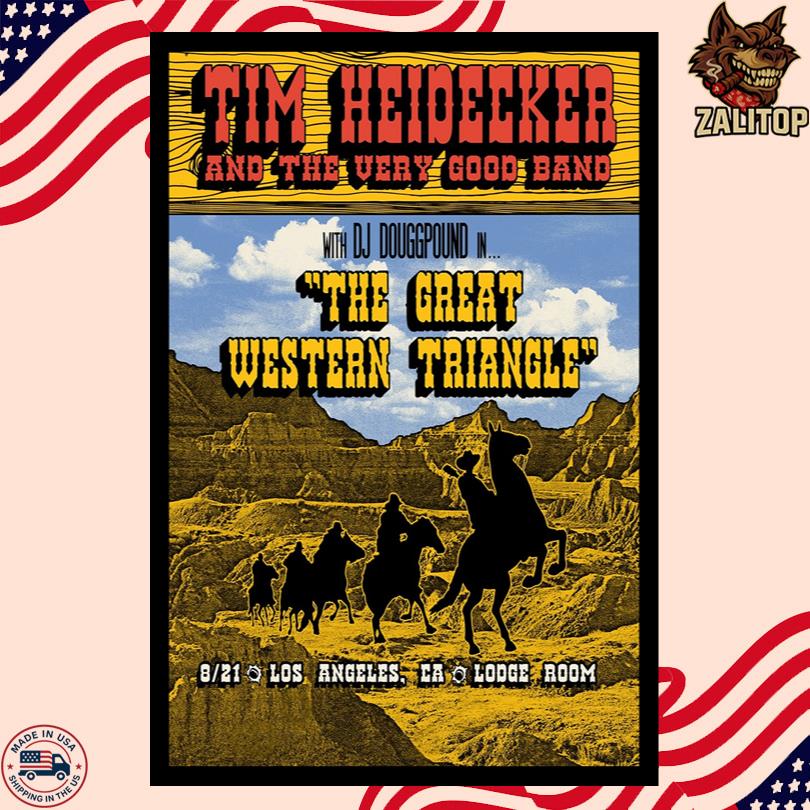 Tim Heidecker Show Lodge Room LA August 21 2025 Poster