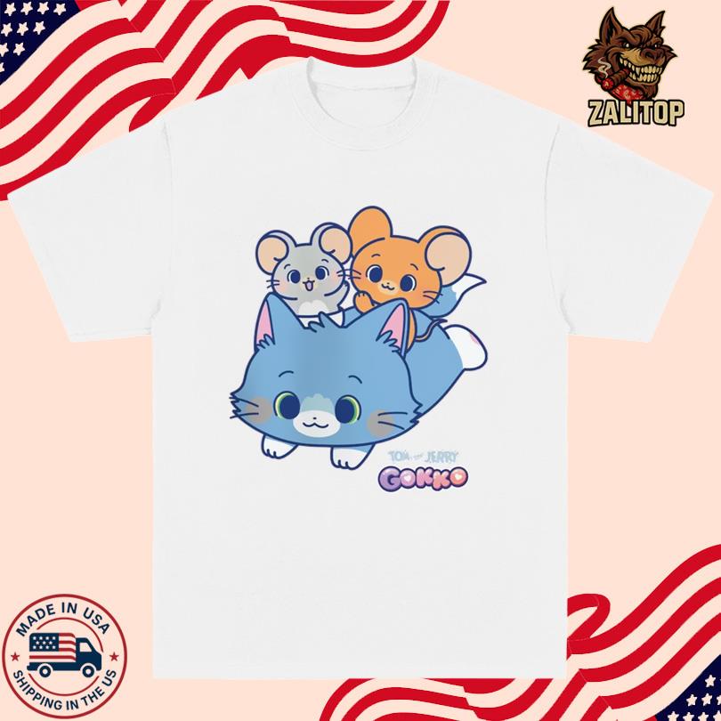 Tom & Jerry Gokko Trio Girls T-Shirt