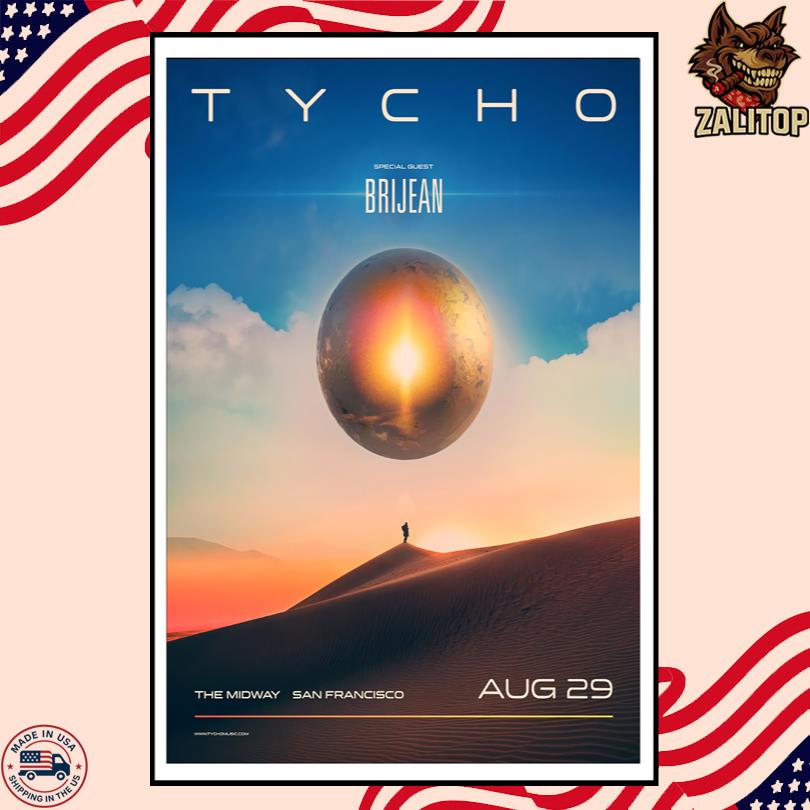 Tycho Poster – The Midway 2025