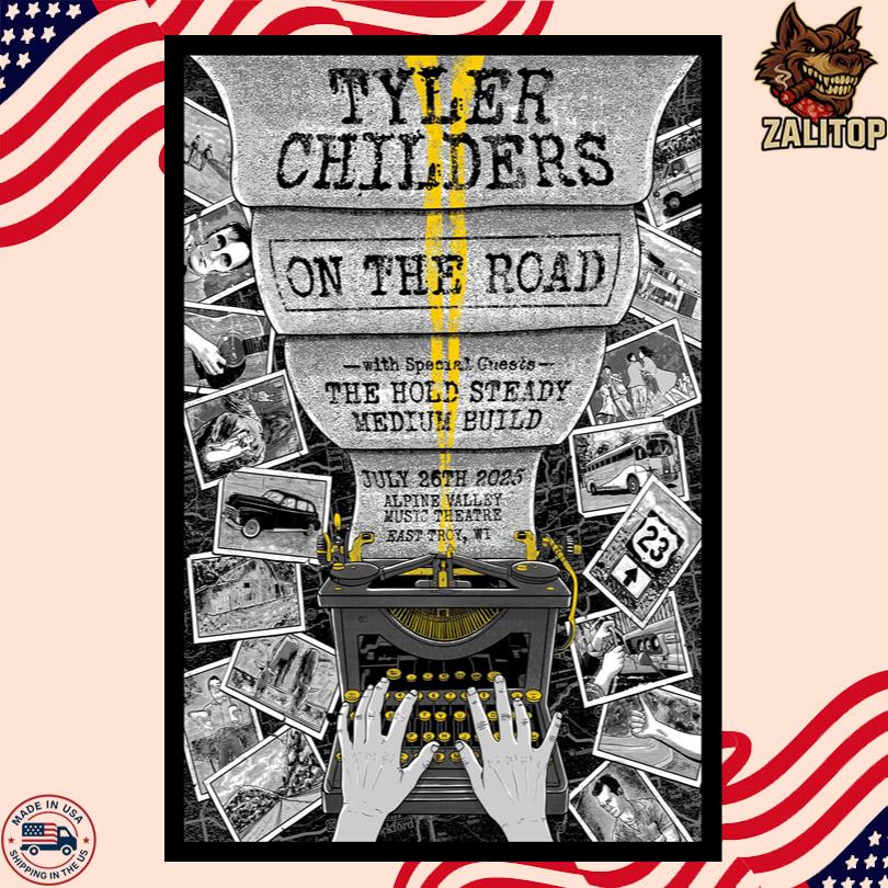 Tyler Childers Live Show Poster Alpine Valley 2025