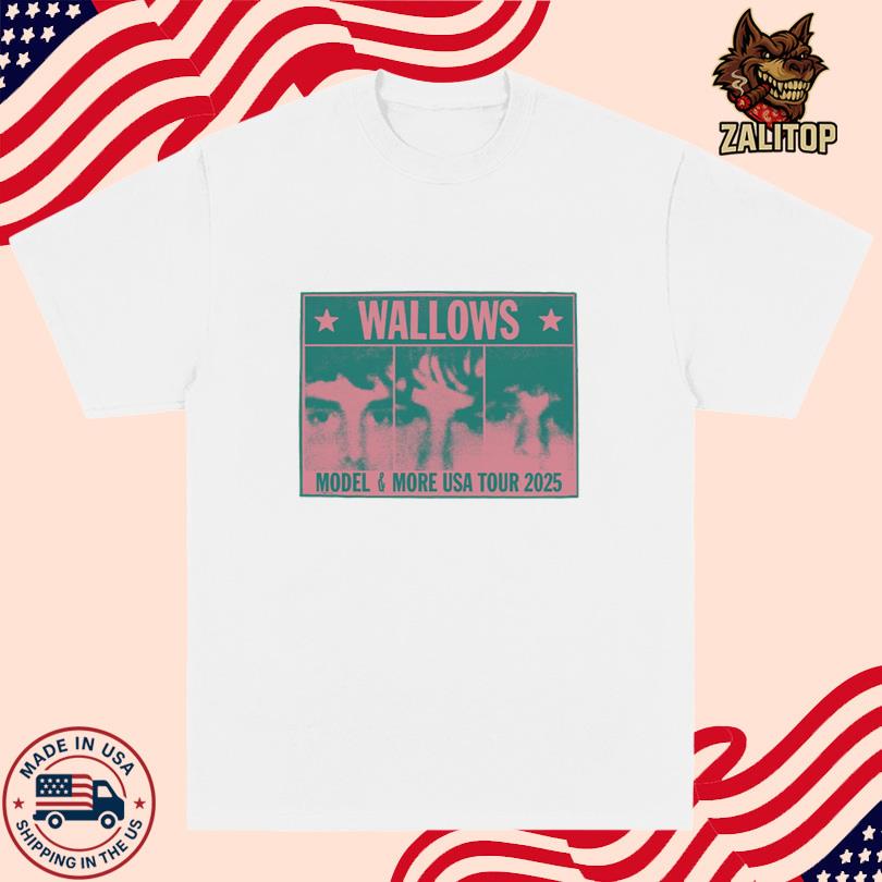Wallows Colorblock Faces Shirt