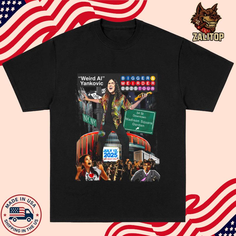 Weird Al Yankovic Shirt – Madison Square Garden NY
