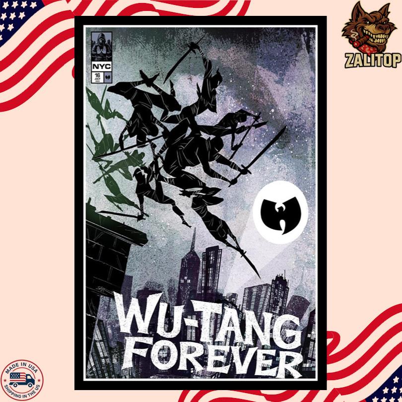 Wu Tang Clan Concert Event New York NY July 2025 Poster